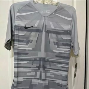 RARE Nike Promo GK Goalkeeper Jersey Gray Size Large AQ5325 012